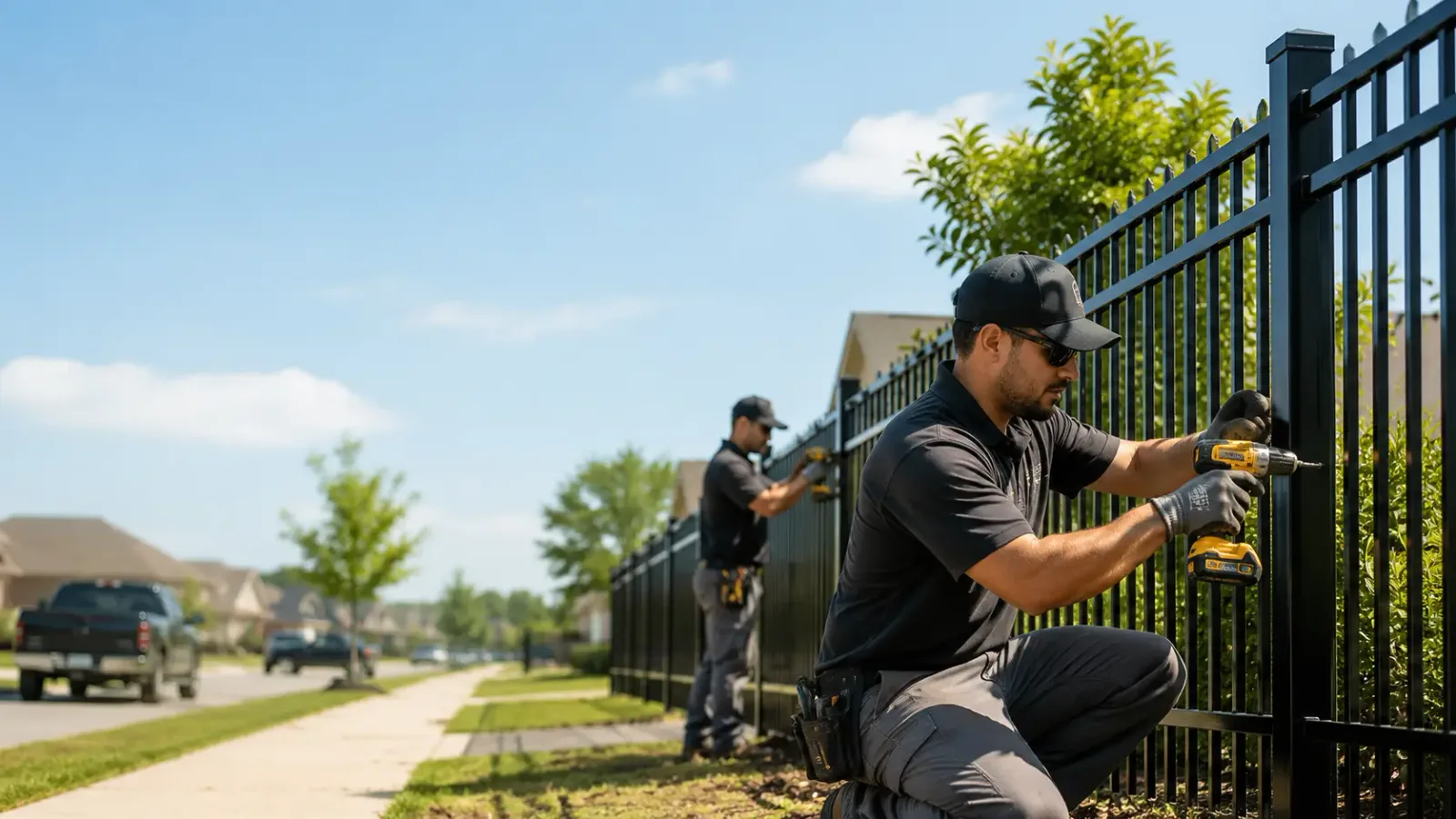 Metal Fence Installation in Newtonville, NJ